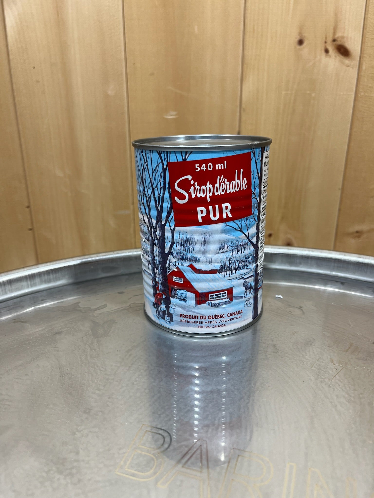 Canne de sirop d’érable