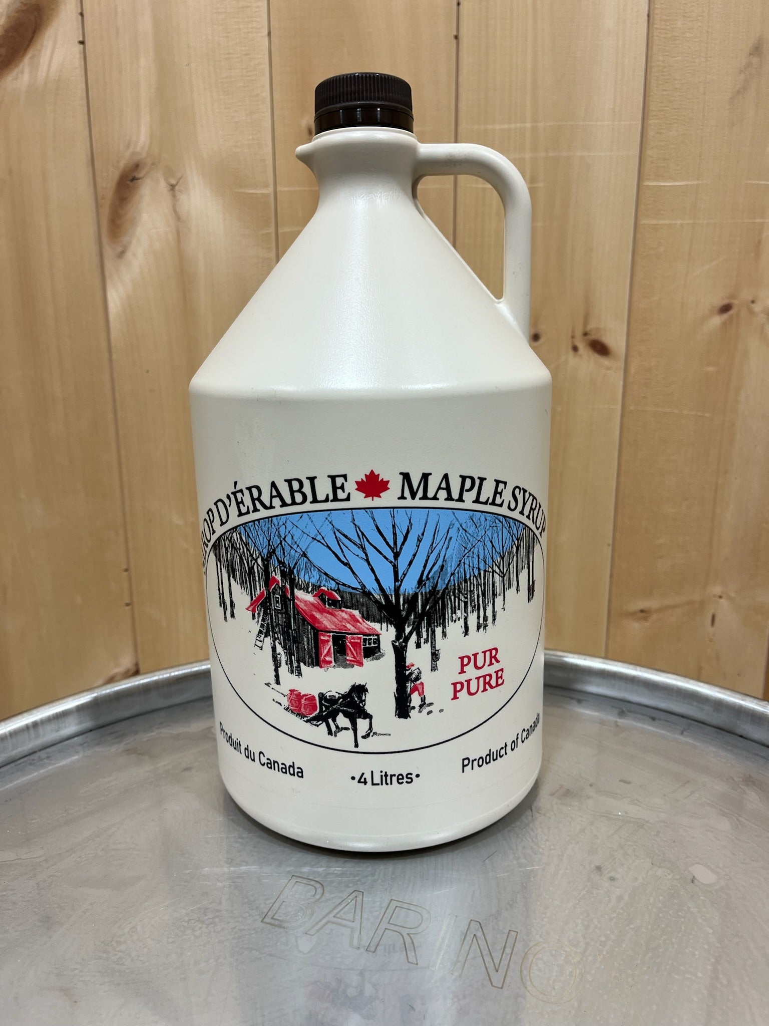 Cruchon de sirop d’érable